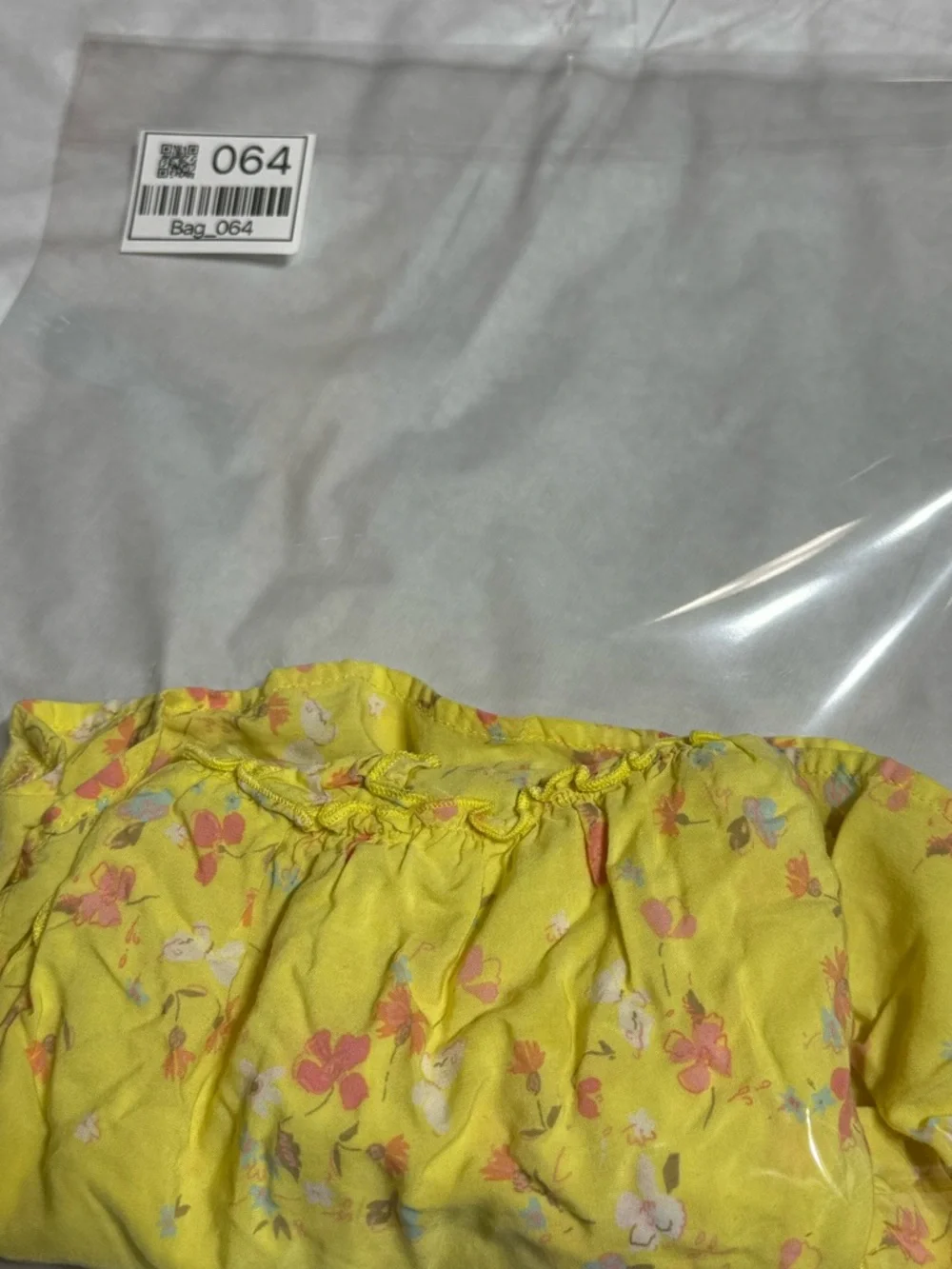 OshKosh B'gosh Yellow Floral Ruffle Baby Girl Dress Size 9 Months